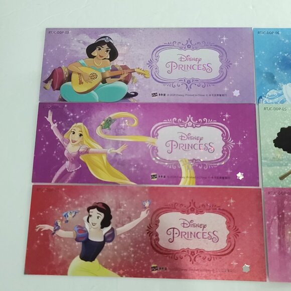 2024 Kakawow DISNEY Princess Large Ticket Jumbo Trading Card Limited Lot Of 6 - Picture 7 of 8